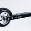 Front view of the FF PRO Skate rollerski, showcasing its sleek design, high-performance wheels, and advanced construction for optimal skating performance.