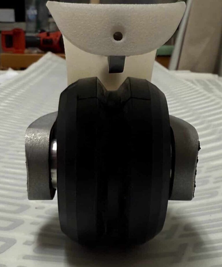 FF Rollerskis Rear Wheel Suspension with Brake System - Advanced Safety and Comfort.