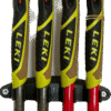 Wall-mounted ski pole holder – durable and space-saving storage solution for skiers.