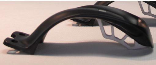 Close-up of FF brake pad for classic roller skis