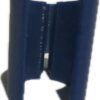 FF Polecontroll Clip in Blue A high-quality blue ff polecontroll clip designed for securing rollerski poles against a white background.