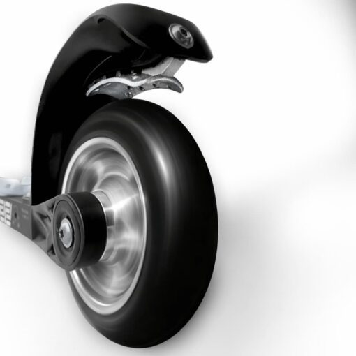 Brake on an FF skate rollerski Brake on an FF skate rollerski