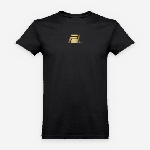 FF Skis FIS Rollerski World Cup 2026 T-shirt in black, front FF Skis FIS Rollerski World Cup 2026 T-shirt in black, front