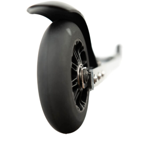 Rear view of the FF Pro Skate rollerski, showcasing its streamlined design and performance features