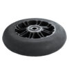 Plastic skate roller ski wheels with PA66 rims and hub made of the same material for durability and consistent rolling resistance