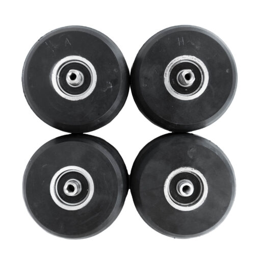 V Active wheels designed for compatibility with all classic roller skis, providing superior stability and grip