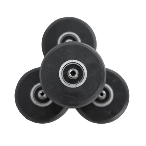 V Active roller ski wheels compatible with IDT, Swenor, Swix, and FF roller skis, designed for durability and performance.